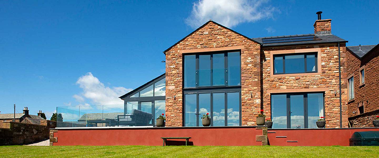 Building new houses in Cumbria